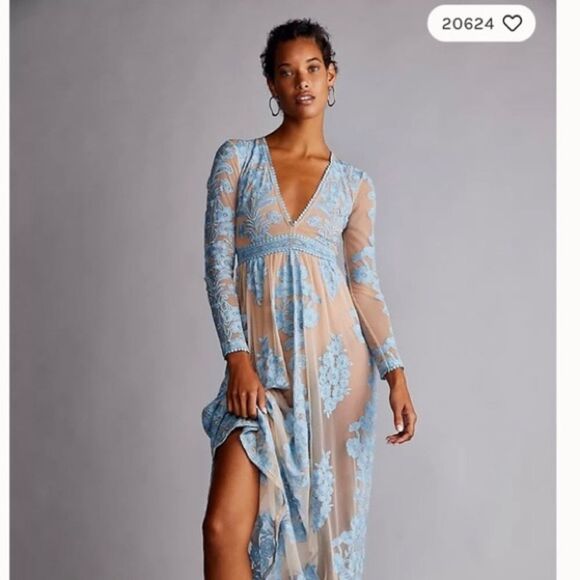 Free People For Love & Lemons Temecula Dress - Picture 1 of 6